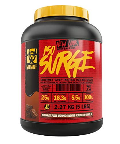 Mutant Iso Surge 2.27kg Chocolate Fudge Brownie - Protein at MySupplementShop by Mutant