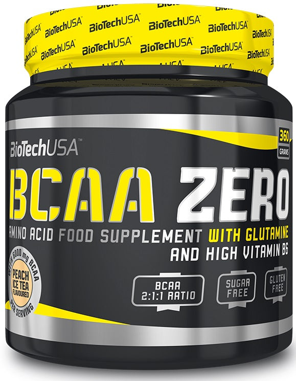 BioTechUSA BCAA Zero, Orange - 360 grams - Amino Acids and BCAAs at MySupplementShop by BioTechUSA