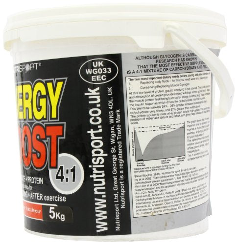 Nutrisport Energy Boost 4:1 Summer Fruits Powder 5Kg - Sports Nutrition at MySupplementShop by NutriSport