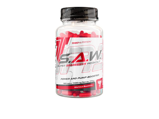 Trec Nutrition S.A.W. Caps - 120 caps - Nitric Oxide Boosters at MySupplementShop by Trec Nutrition