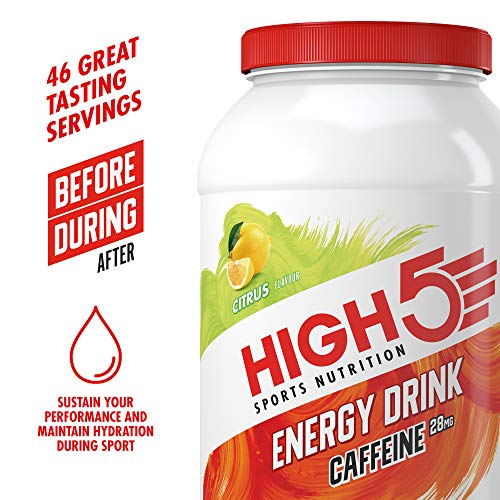 High 5 Energy Drink Caffeine Citrus 2.2kg - Sports Nutrition at MySupplementShop by High 5