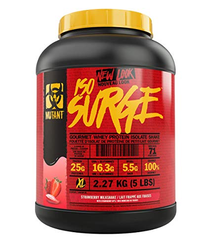 Mutant Iso Surge 2.27kg Strawberry Milkshake - Protein at MySupplementShop by Mutant