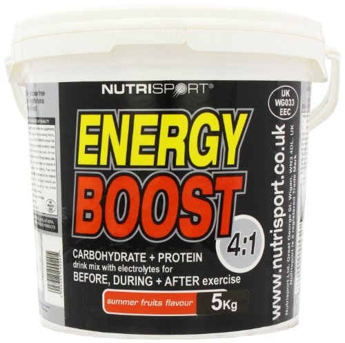 Nutrisport Energy Boost 4:1 Summer Fruits Powder 5Kg - Sports Nutrition at MySupplementShop by NutriSport