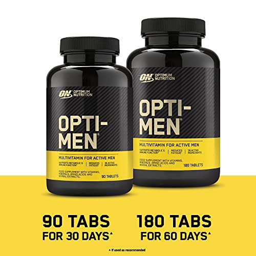 Optimum Nutrition Opti-Men Multivitamin 60 Servings 180 Capsules - Multivitamins at MySupplementShop by Optimum Nutrition