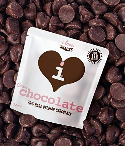 I Love Snacks Belgian 70% Cocoa Chocolate 15x22g Chocolate - Health Foods at MySupplementShop by I Love Snacks