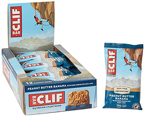 CLIF Bar 12x68g Peanut Butter Banana with Dark Chocolate - Default Title - Sports Nutrition at MySupplementShop by CLIF