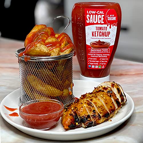 Applied Nutrition Fit Cuisine Low-Cal Sauce Tomato Ketchup 425ml - Health Foods at MySupplementShop by Fit Cuisine