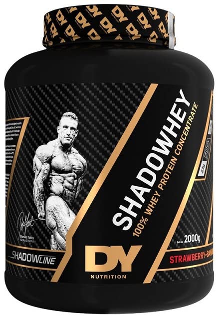 Dorian Yates DY Nutrition Shadowhey Concentrate 2kg Strawberry-Banana - Protein at MySupplementShop by DY Nutrition