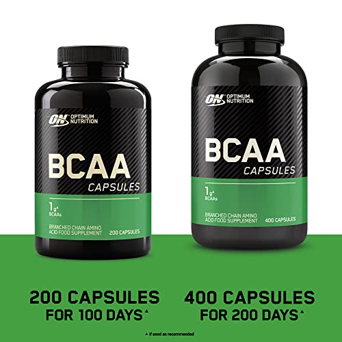 Optimum Nutrition BCAA 1000  400 caps - Amino Acids and BCAAs at MySupplementShop by Optimum Nutrition