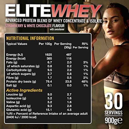 VOW Nutrition Elite Whey Protein - 900g, 30 Servings, Informed Sports - Sports Nutrition at MySupplementShop by VOW Nutrition