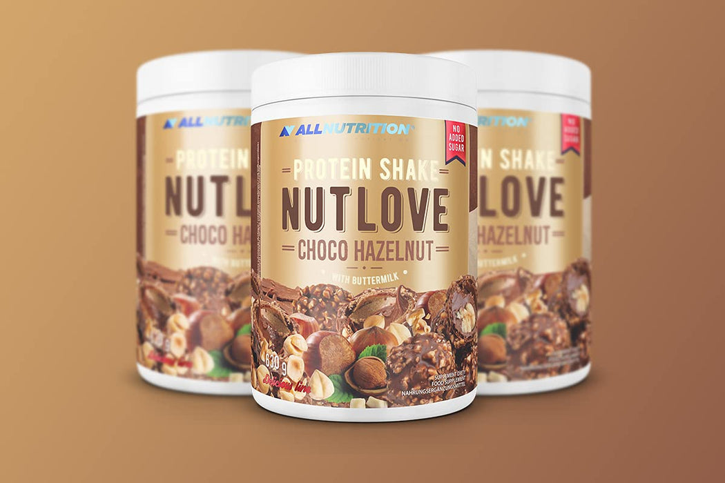 Allnutrition Nutlove Protein Shake, Choco Hazelnut - 630 grams - Protein at MySupplementShop by Allnutrition