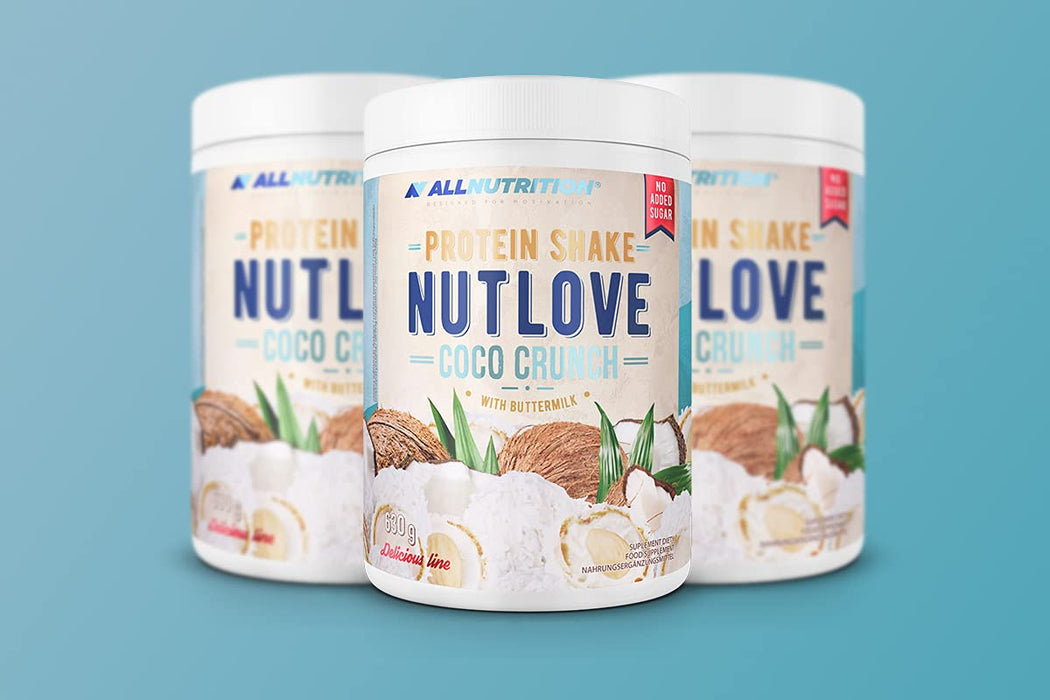 Allnutrition Nutlove Protein Shake, Coco Crunch - 630 grams - Protein at MySupplementShop by Allnutrition