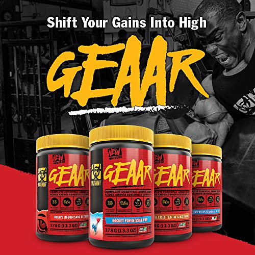 MUTANT GEAAR EAA Powder - Mango - 30 Servings - Amino Acids and BCAAs at MySupplementShop by Mutant