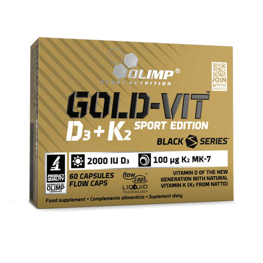 Olimp Nutrition Gold Vit D3 + K2 Sport Edition - 60 caps - Vitamin D at MySupplementShop by Olimp Nutrition