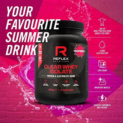 Reflex Nutrition Clear Whey 510g Raspberry - Clear Whey Protein at MySupplementShop by Reflex Nutrition