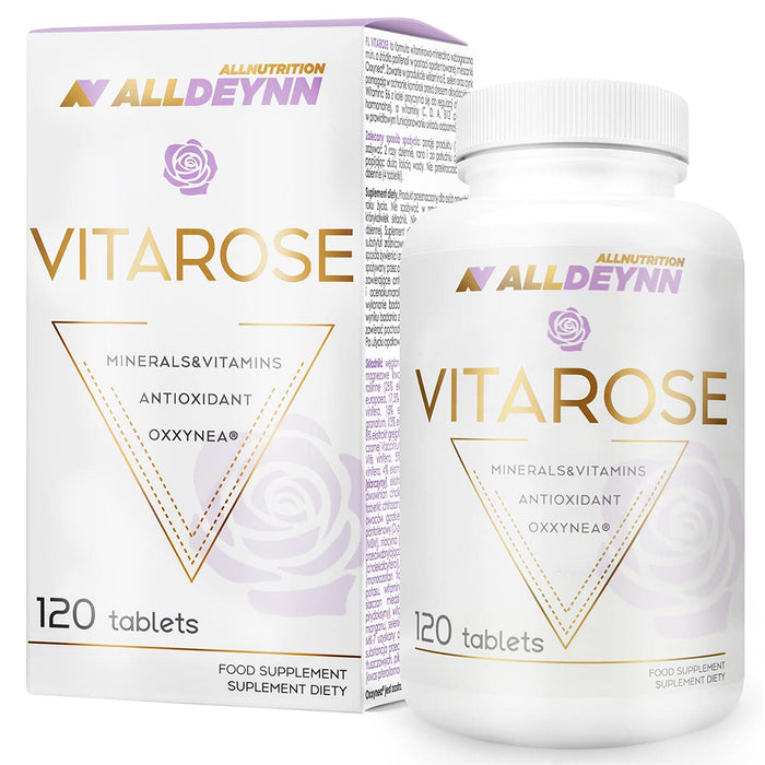 Allnutrition AllDeynn Vitarose  120 tablets - Vitamins, Minerals & Supplements at MySupplementShop by Allnutrition