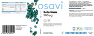 Osavi Selenium, 200mcg - 180 vegan caps - Supplements for Women at MySupplementShop by Osavi