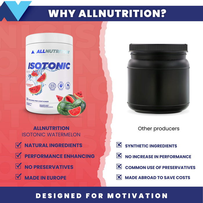 Allnutrition Isotonic, Watermelon - 700 grams - Vitamins & Minerals at MySupplementShop by Allnutrition