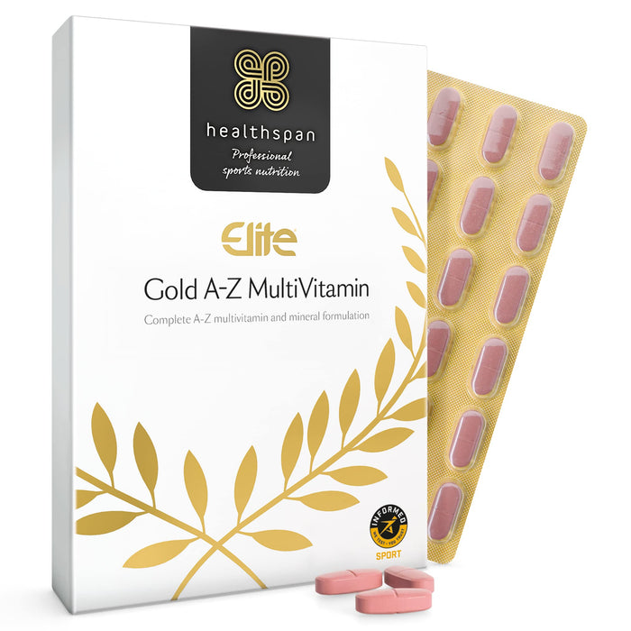 Healthspan Elite Gold A-Z Multivitamin - 120 tabs - Multivitamins at MySupplementShop by Healthspan