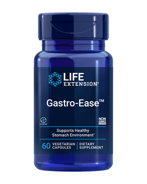 Life Extension Gastro-Ease - 60 vcaps - Supplements at MySupplementShop by Life Extension