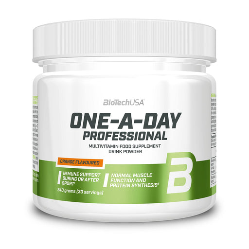 BioTechUSA One-A-Day Professional, Orange - 240g - Sports Supplements at MySupplementShop by BioTechUSA