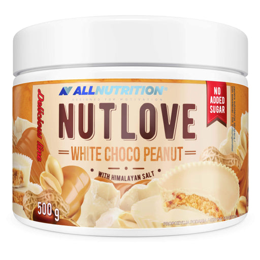 Allnutrition Nutlove, White Choco Peanut 500g - Nut Butter at MySupplementShop by Allnutrition