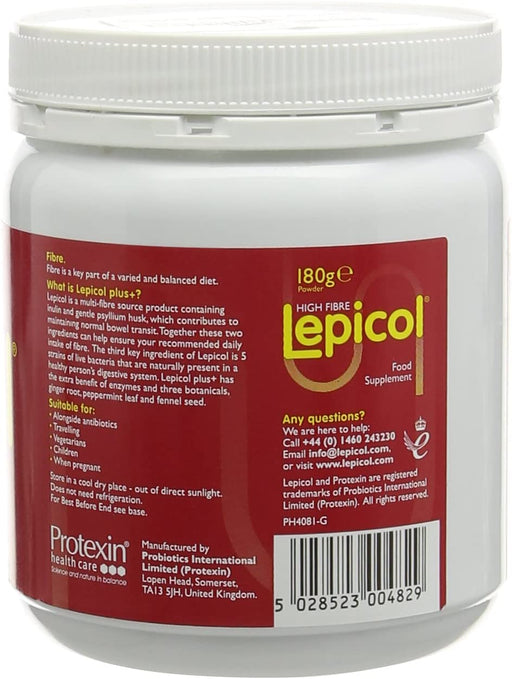 Lepicol Plus Digestive Enzymes Powder - 180g - Health and Wellbeing at MySupplementShop by Lepicol