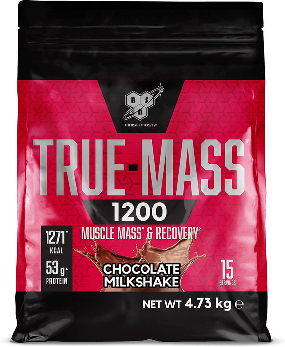 BSN True Mass 1200 4.73kg - Chocolate Milkshake - Weight Gainers & Carbs at MySupplementShop by BSN