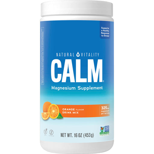 Natural Vitality Natural Calm Orange  453g - Vitamins & Minerals at MySupplementShop by Natural Vitality