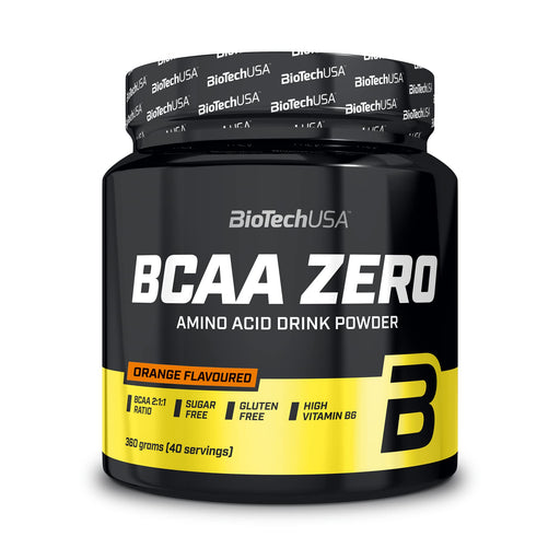 BioTechUSA BCAA Zero, Orange - 360 grams - Amino Acids and BCAAs at MySupplementShop by BioTechUSA