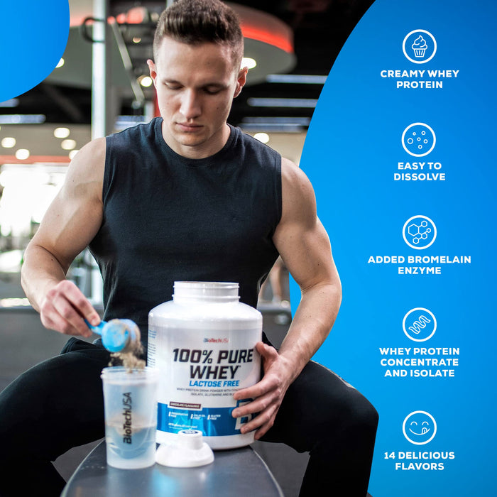 BioTechUSA 100% Pure Whey, Cookies & Cream - 1000 grams - Protein at MySupplementShop by BioTechUSA