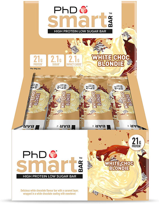 PhD Nutrition Smart Bar 12 x 64g - Protein Bars at MySupplementShop by PhD