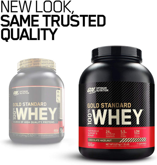 Optimum Nutrition Gold Standard Whey Protein Powder 2.27kg - Protein Powder at MySupplementShop by Optimum Nutrition