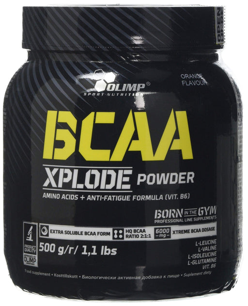 Olimp Nutrition BCAA Xplode, Orange - 500 grams - Amino Acids and BCAAs at MySupplementShop by Olimp Nutrition