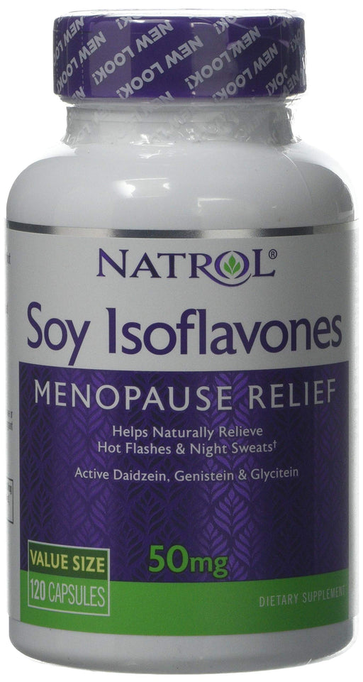 Natrol Soy Isoflavones, 50mg - 120 caps - Supplements for Women at MySupplementShop by Natrol