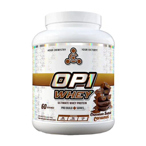 Chemical Warfare OP1 Whey Protein 1.8kg Chocolate Salted Caramel - Health Foods at MySupplementShop by Chemical Warfare