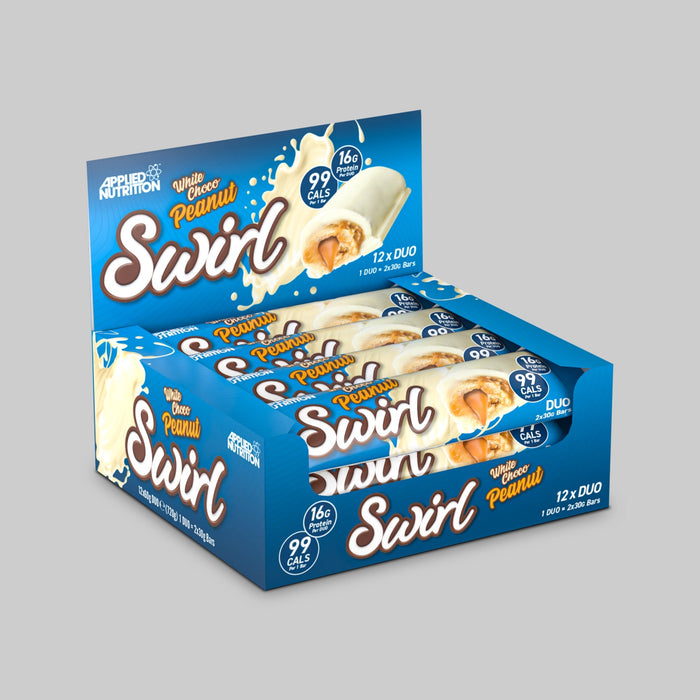 Applied Nutrition Swirl Bar 12 x 60g - Protein Bars at MySupplementShop by Applied Nutrition