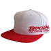 Brachial Snapback Cap Protect - White/Red - One Size - Snapback Cap at MySupplementShop by Brachial The Lifestyle Company