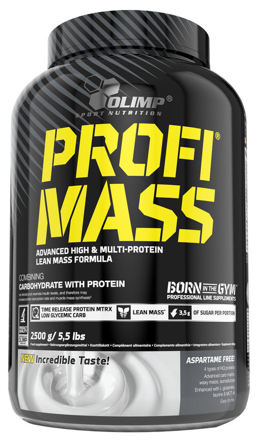 Olimp Nutrition Profi Mass, Strawberry - 2500 grams - Default Title - Weight Gainers & Carbs at MySupplementShop by Olimp Nutrition