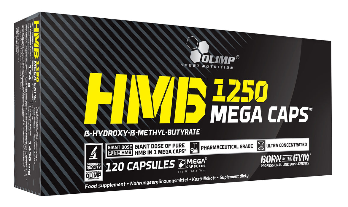 Olimp Nutrition HMB Mega Caps - 120 caps - Amino Acids and BCAAs at MySupplementShop by Olimp Nutrition