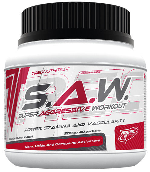 Trec Nutrition S.A.W. Powder, Cherry Grapefruit - 200 grams - Nitric Oxide Boosters at MySupplementShop by Trec Nutrition