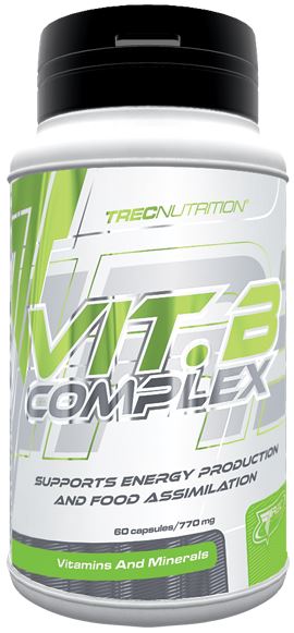 Trec Nutrition Vitamin B Complex - 60 caps - Vitamins & Minerals at MySupplementShop by Trec Nutrition