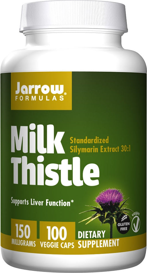 Jarrow Formulas Milk Thistle, 150mg - 100 vcaps - Health and Wellbeing at MySupplementShop by Jarrow Formulas