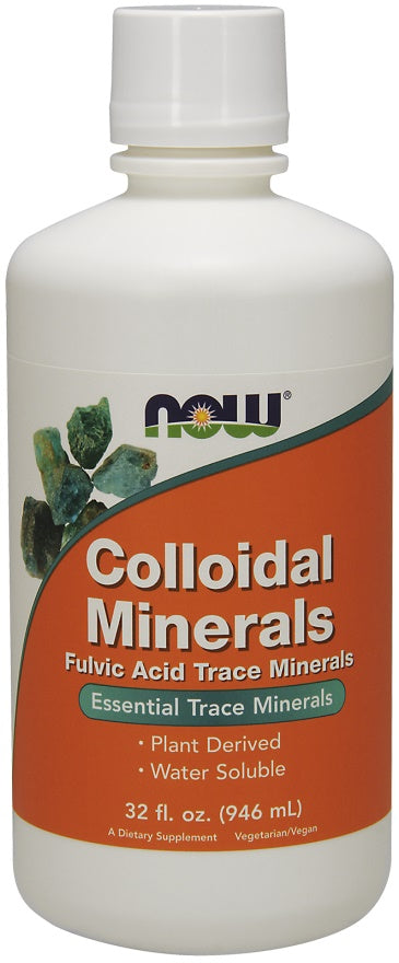 NOW Foods Colloidal Minerals, Original - 946 ml. - Vitamins & Minerals at MySupplementShop by NOW Foods