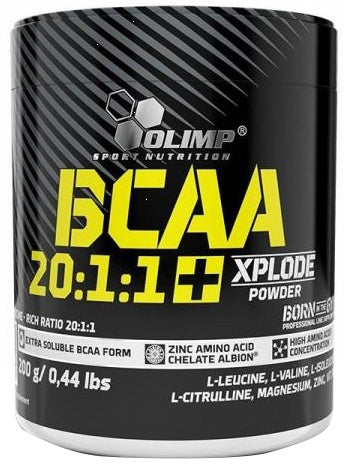 Olimp Nutrition BCAA 20:1:1 Xplode, Pear - 200 grams - Default Title - Amino Acids and BCAAs at MySupplementShop by Olimp Nutrition