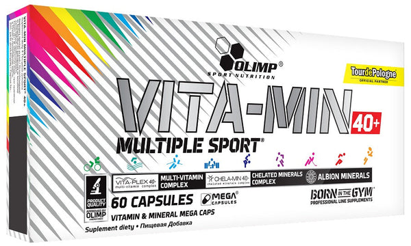 Olimp Nutrition Vita-Min Multiple Sport 40+ - 60 caps - Vitamins & Minerals at MySupplementShop by Olimp Nutrition