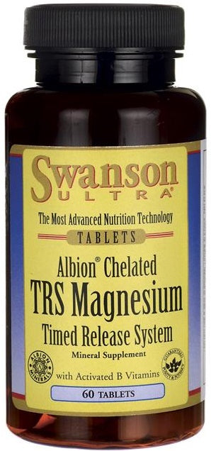 Swanson Albion Chelated TRS Magnesium - 60 tabs - Vitamins & Minerals at MySupplementShop by Swanson