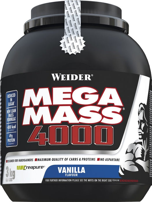 Weider Mega Mass 4000, Chocolate - 3000 grams - Default Title - Weight Gainers & Carbs at MySupplementShop by Weider