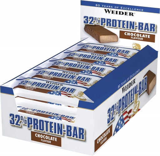 Weider 32% Protein Bar, Banana - 24 bars - Default Title - Protein Bars at MySupplementShop by Weider