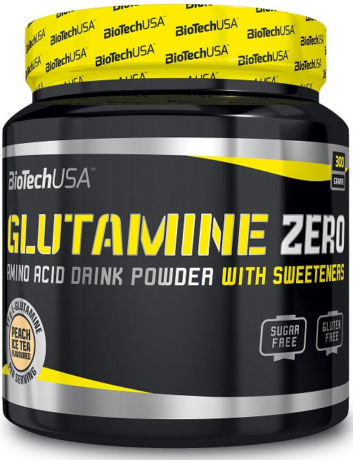 BioTechUSA Glutamine Zero, Lemon - 300 grams - L-Glutamine, Glutamine at MySupplementShop by BioTechUSA